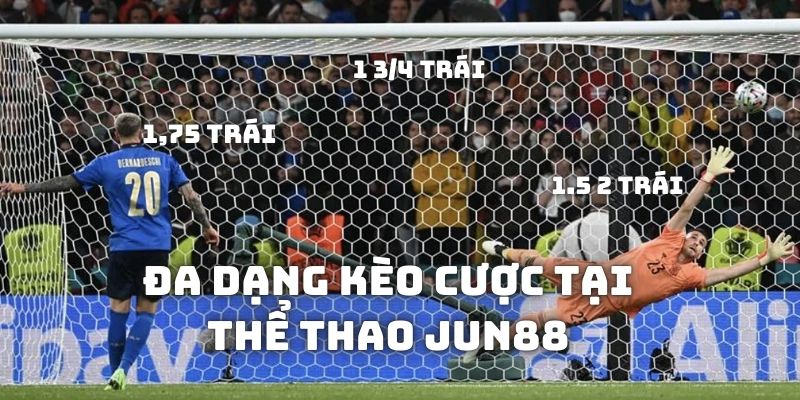 Thể thao Jun88 tung ra hàng ngàn tỷ lệ cược mới mỗi ngày