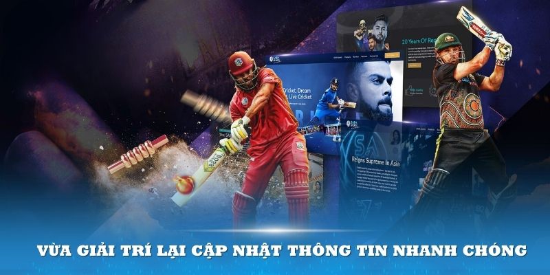 Vừa giải trí lại làm mới thông tin tốc hành